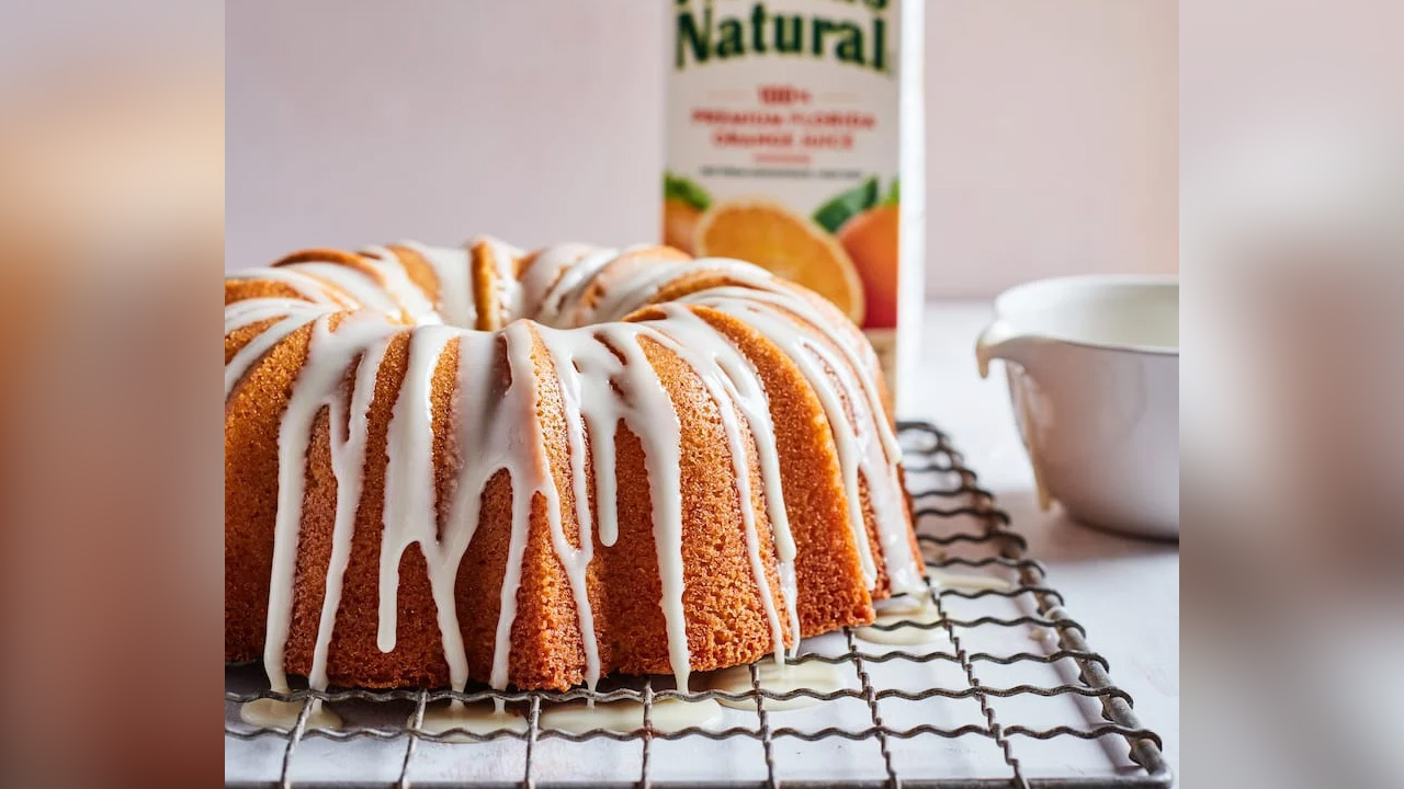 Orange Glazed Bundt Cake