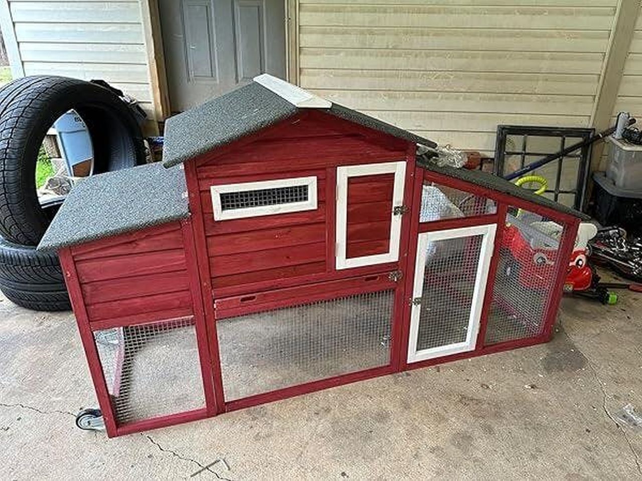 PetsCosset Chicken Coop for 2 to 3 Chickens_1