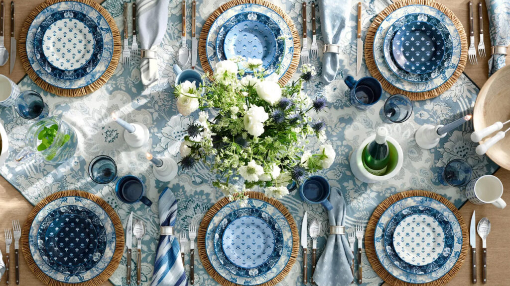 Pottery Barn x Kravet collection