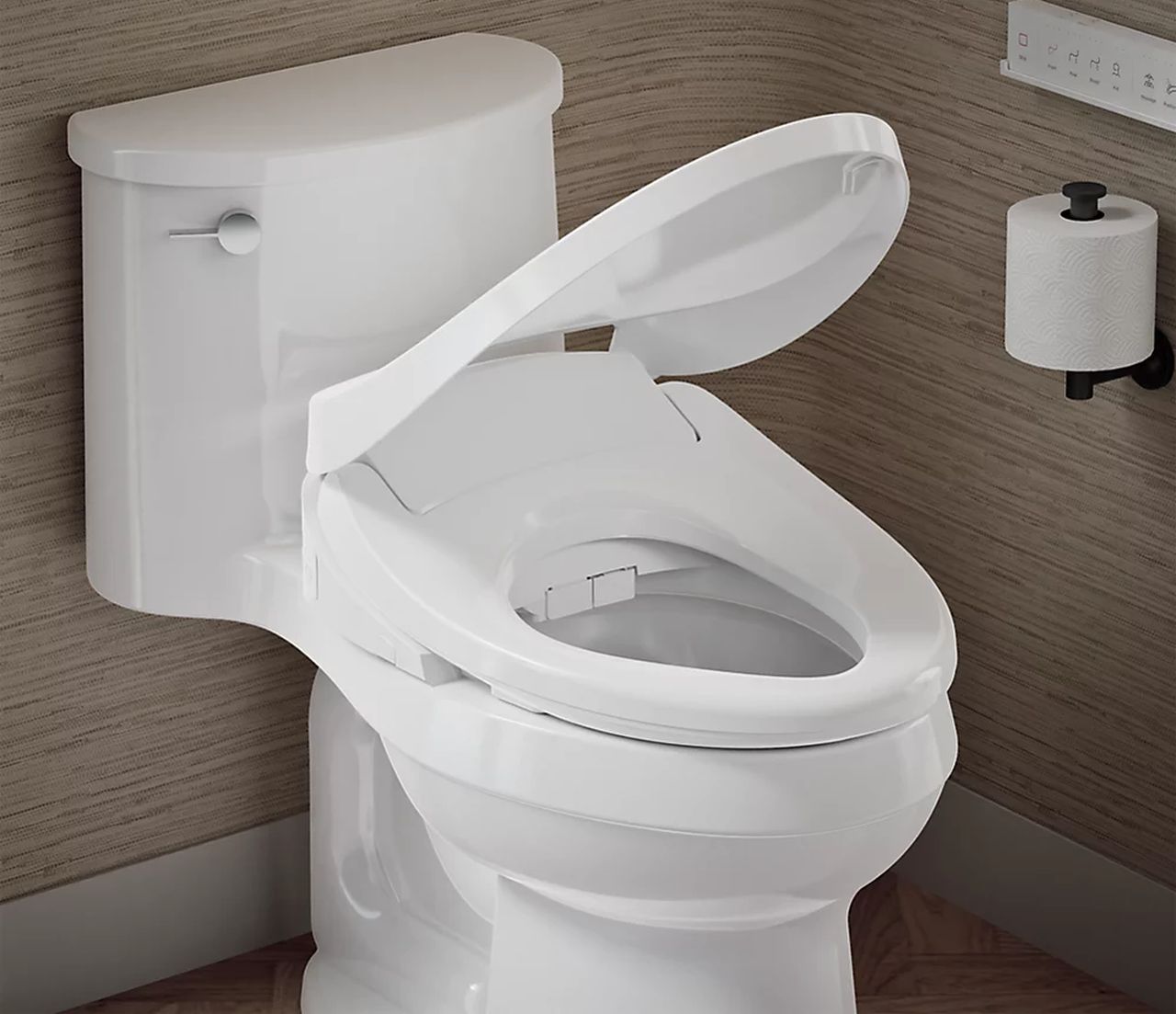 PureWash E860 Dual-Wand Elongated Bidet Toilet Seat_2
