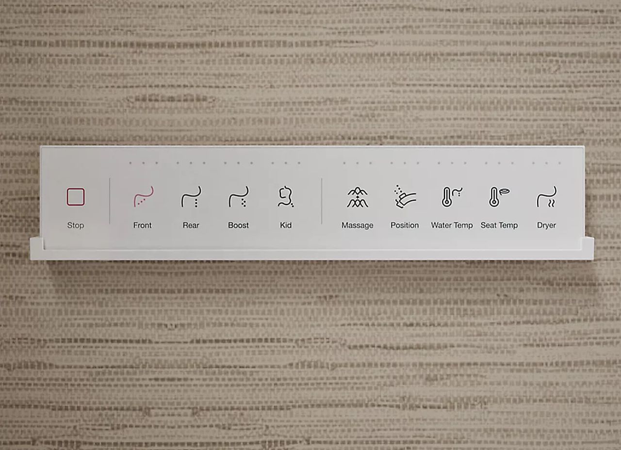 PureWash E860 Dual-Wand Elongated Bidet Toilet Seat_3