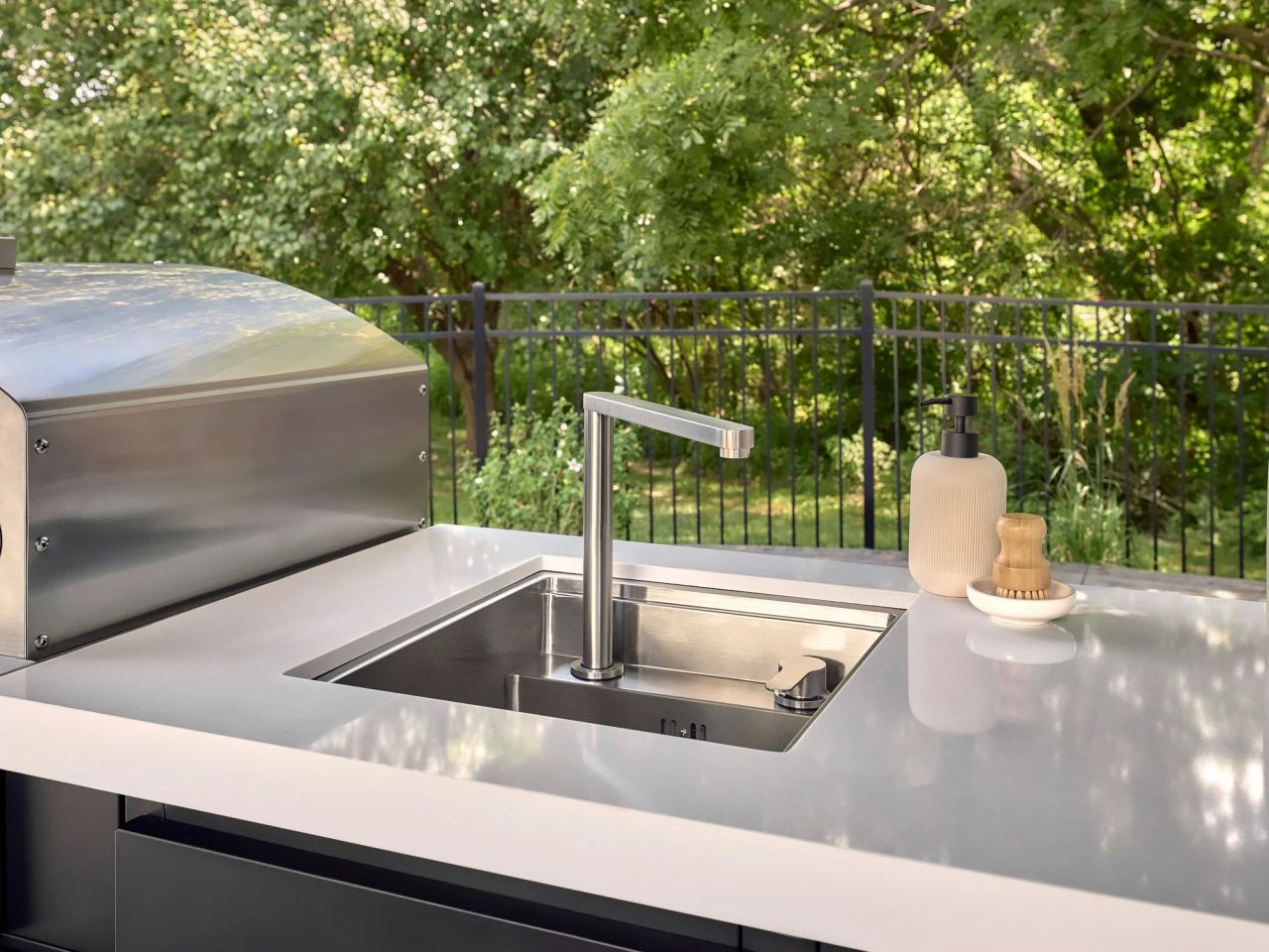 Range Outdoor Living by Backyard Discovery Lancaster Galley Outdoor Kitchen at KBIS 2026