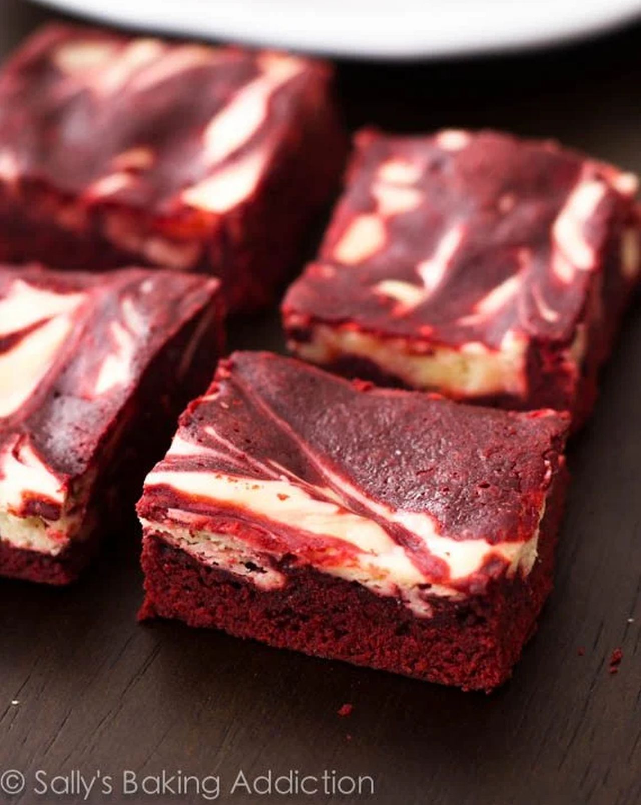 Red Velvet Cheesecake Swirl Brownies