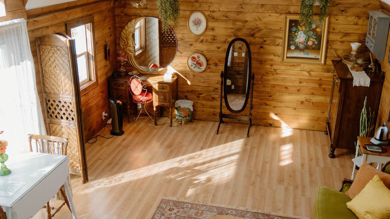 Romantic Airbnbs for Valentine's Day Getaway - Whimsical Cabin in Winterset, Iowa - 1