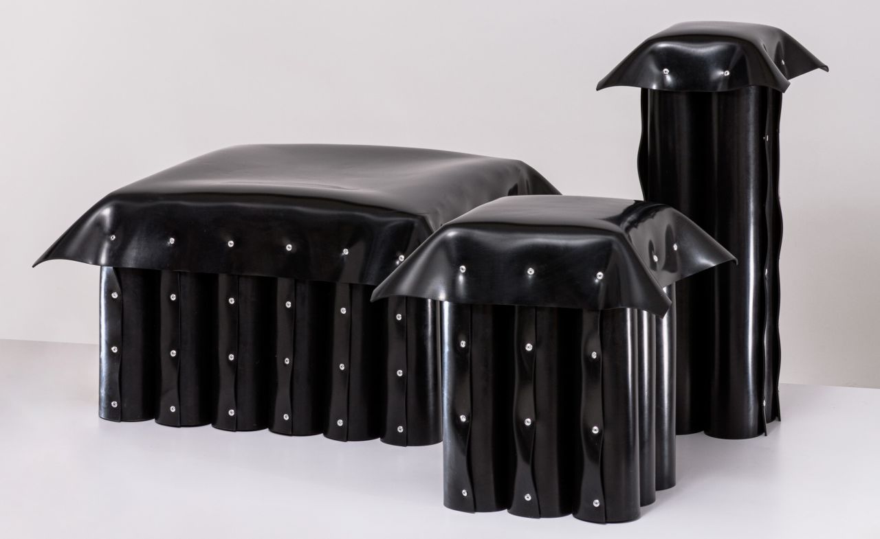 Rubber Table by Atelier Fomenta DesignTO festival 2026