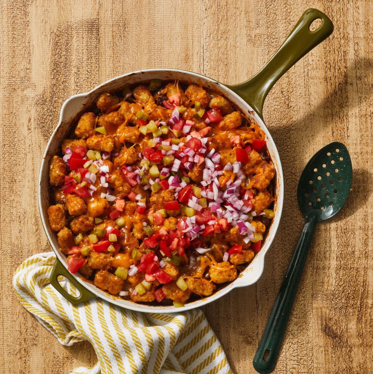 Skillet Cheeseburger Hot Dish