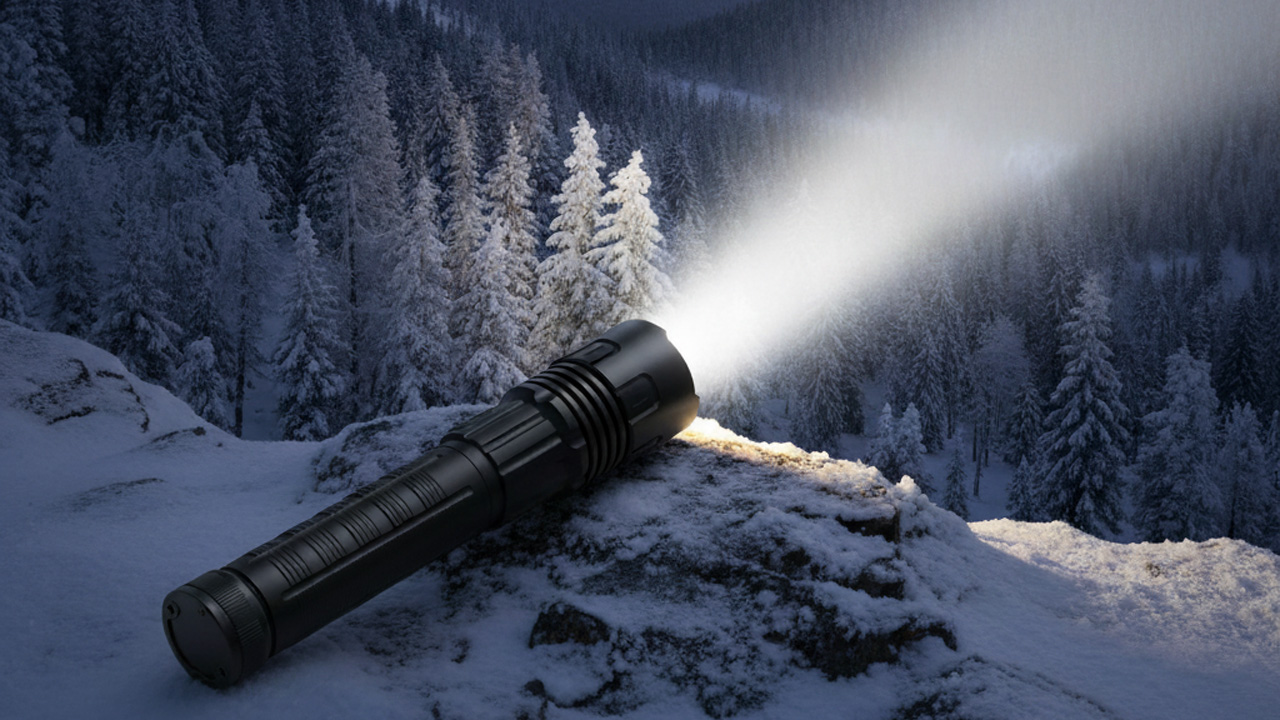 Sodiumfrostglow is World's First Flashlight Powered by 10,000mAh Sodium-Ion Battery