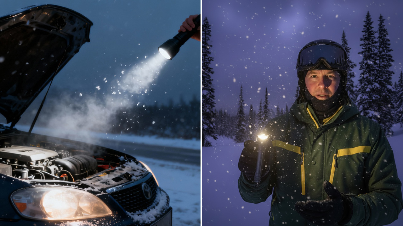 Sodiumfrostglow is World's First Flashlight Powered by 10,000mAh Sodium-Ion Battery