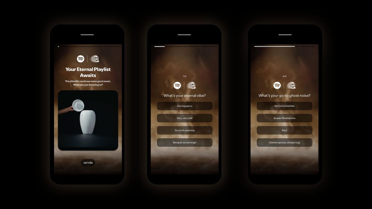 Spotify x Liquid Death Launches World’s First Ever Music-Streaming Urn