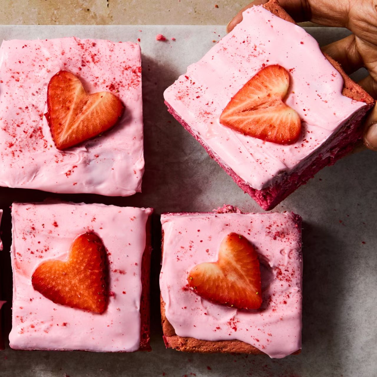 Strawberry Brownies