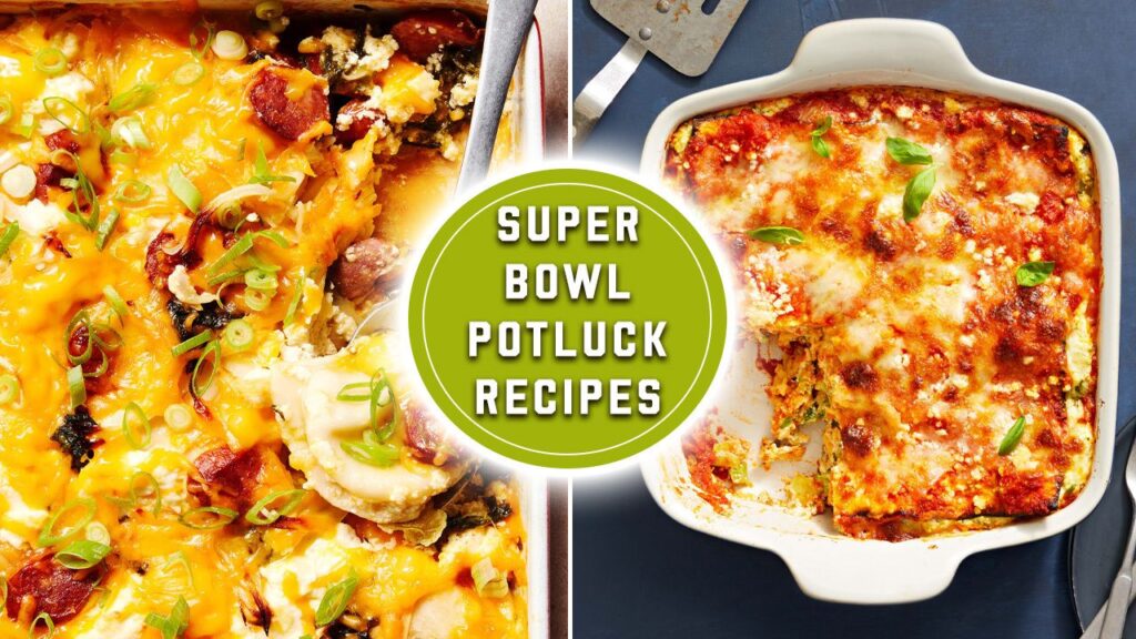 Super Bowl Potluck Recipes