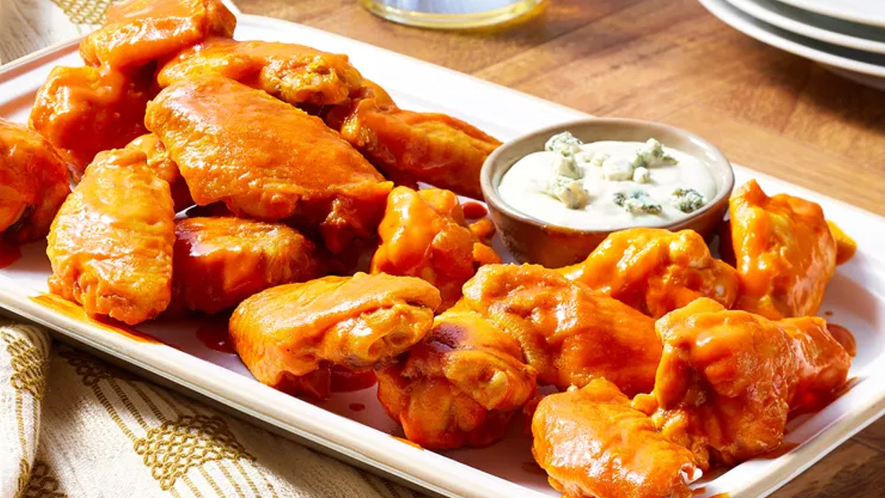 Baked Blazing hot wings