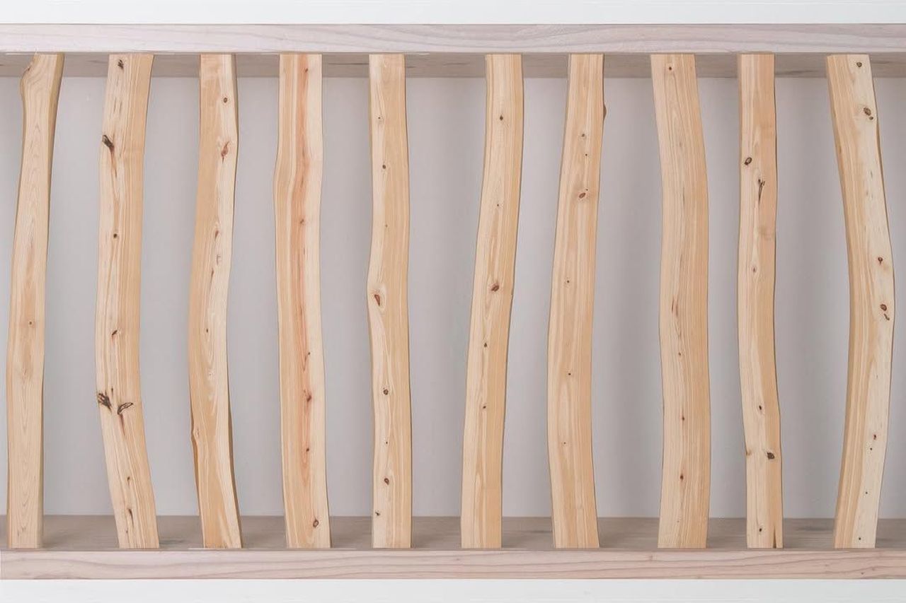 Taishi Sugiura Hayashi Cabinet With Real Cypress Branches Door Frame