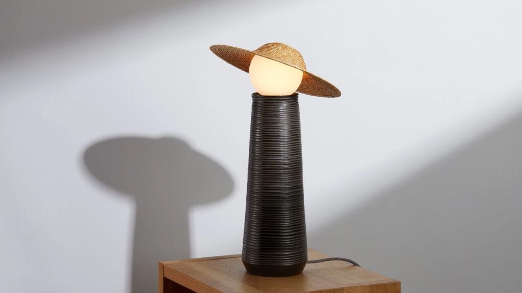 Théros Orbita table lamps by Aristotelis Barakos