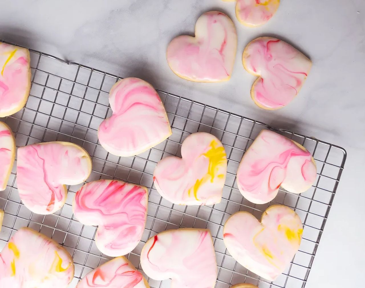 Tie-Dye Sugar Cookies