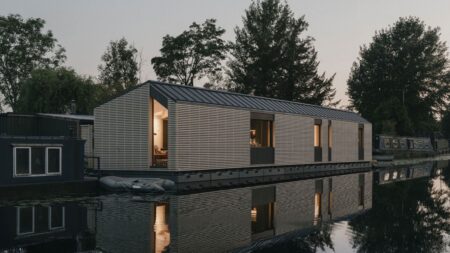 TiggColl Builds Easy to Access and Maintain Float House on Grand Union Canal, London