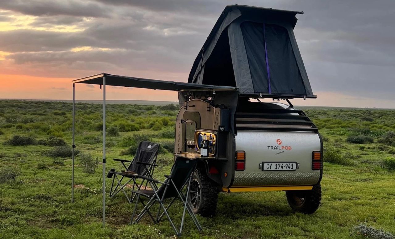 Trailpod camping trailer