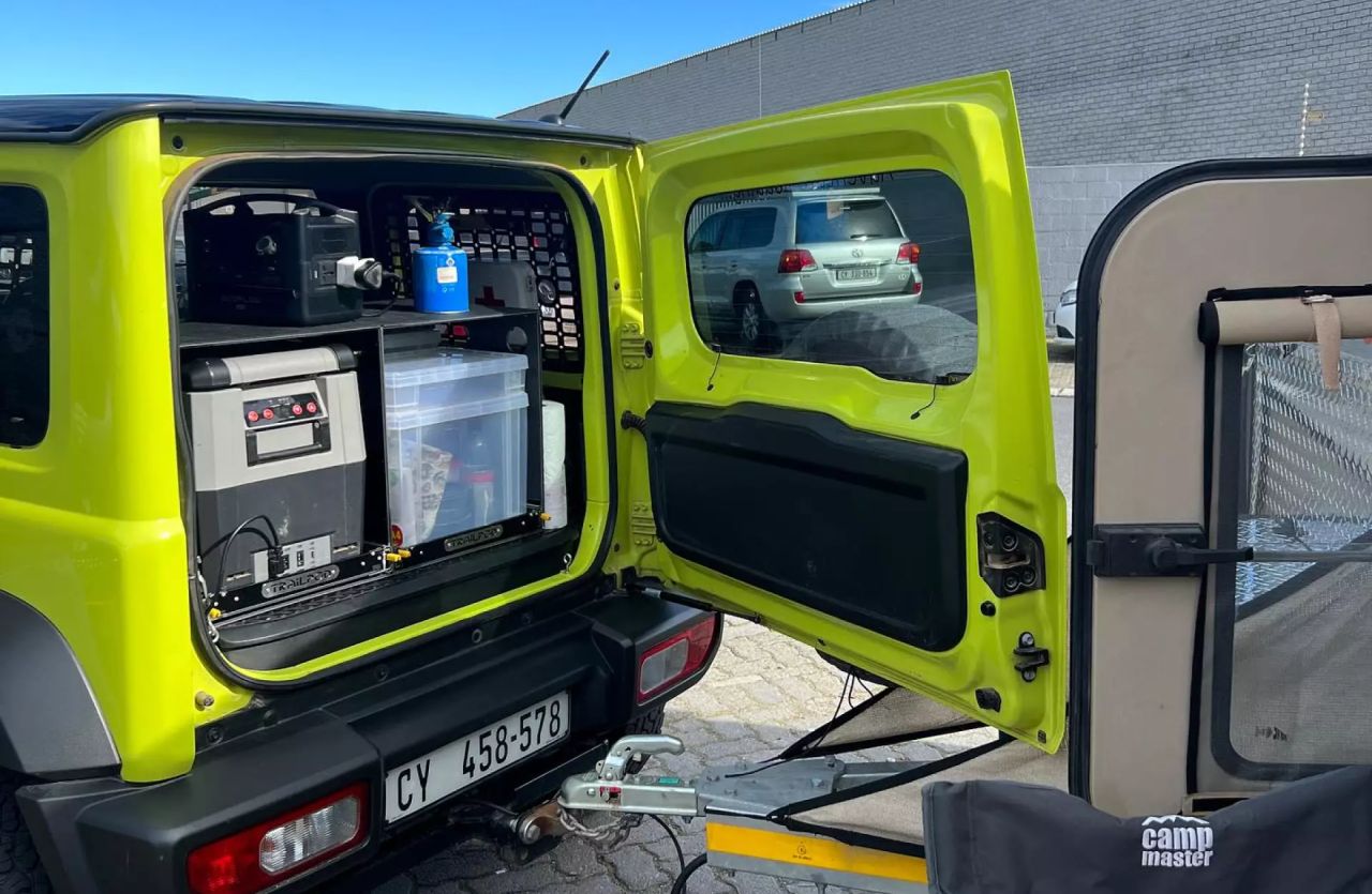 Trailpod camping trailer