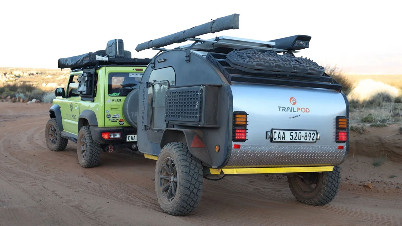 Trailpod camping trailer