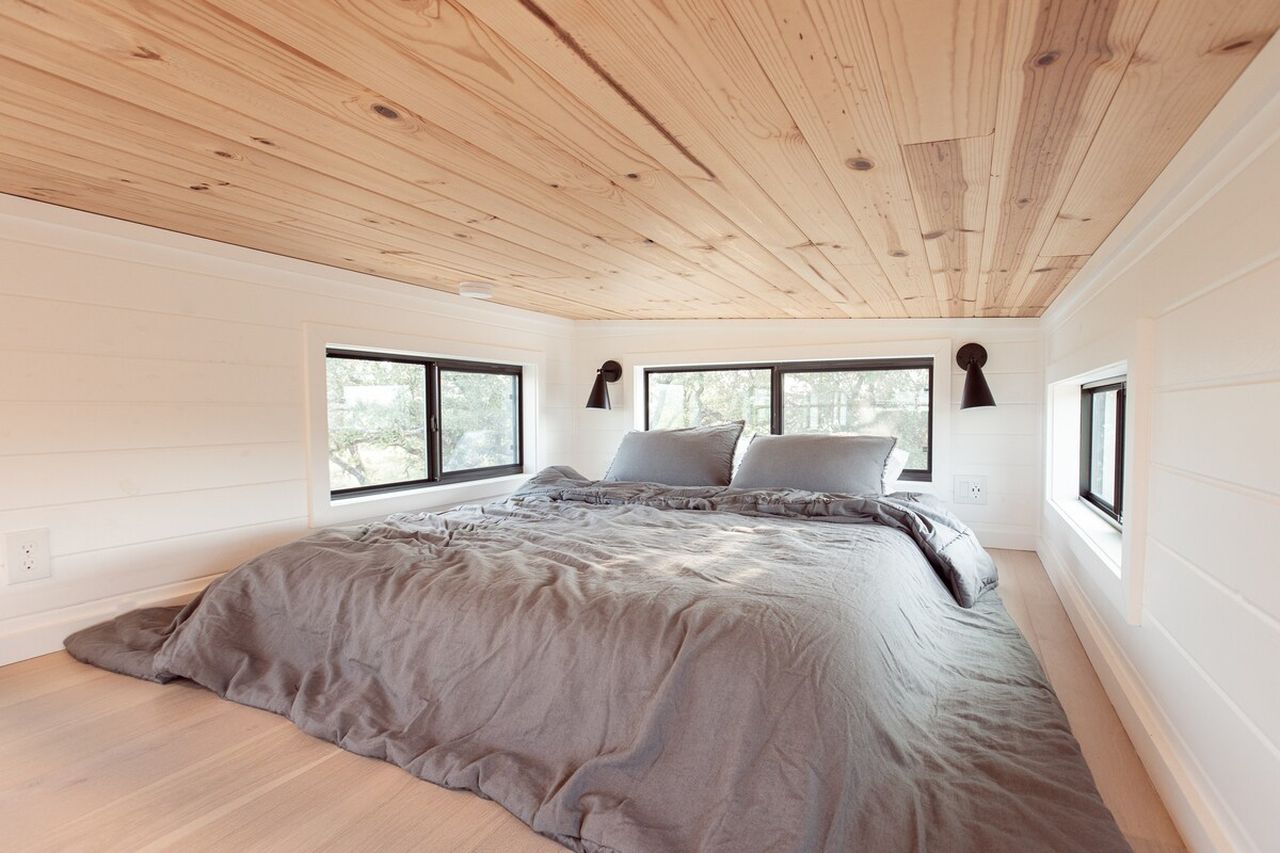 Tranquil Tiny House_Loft Bedroom (1)