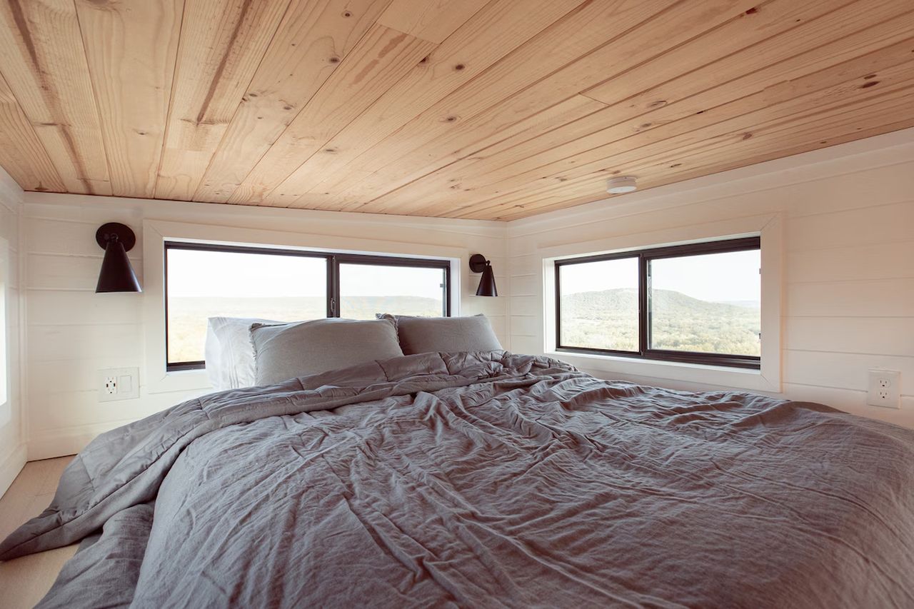 Tranquil Tiny House_Loft Bedroom