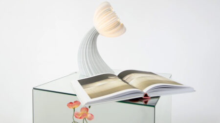 Unlit Design Translates mid-Blooming Flower Into Sculptural Form By Introducing Poppy Table Lamp