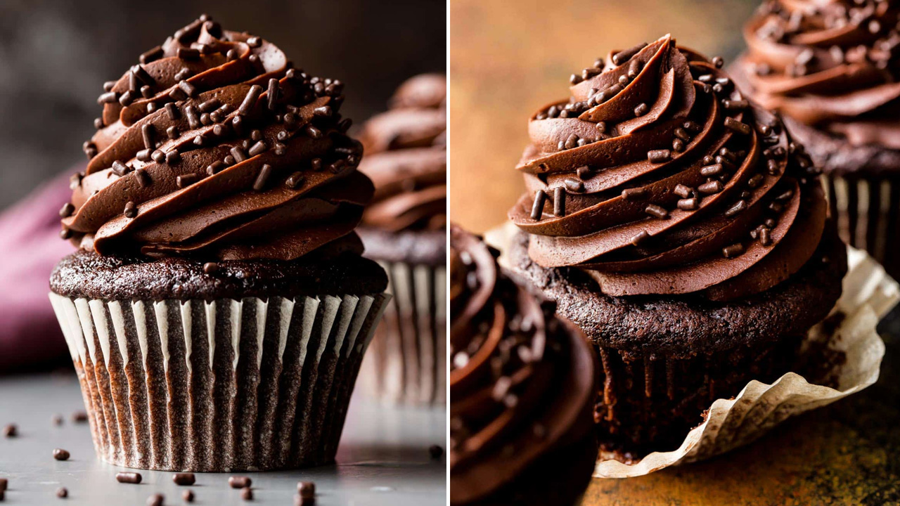 Super Moist Chocolate Cupcakes