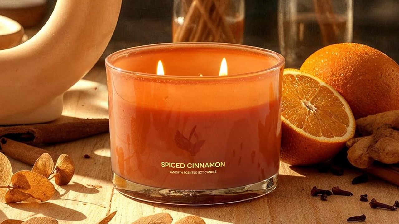 Valentine's Day gifts for yourself - 96NORTH Luxury Spiced Cinnamon Candle