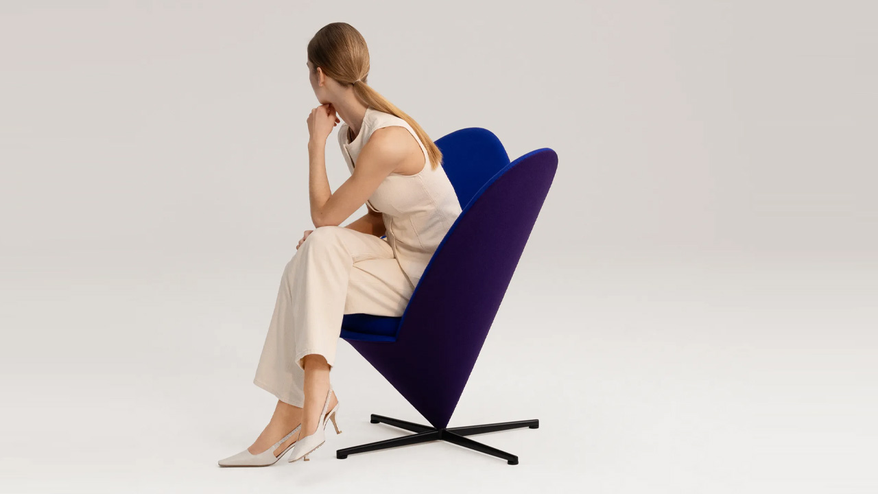 Vitra Launches Verner Panton’s Heart Cone Chair Anniversary Edition