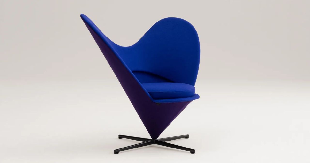 Vitra Launches Verner Panton’s Heart Cone Chair Anniversary Edition