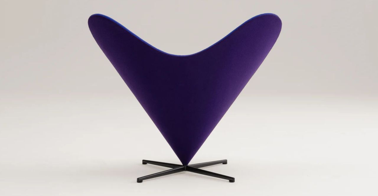 Vitra Launches Verner Panton’s Heart Cone Chair Anniversary Edition