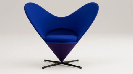 Vitra Celebrates Verner Panton’s Centennial With Two-Tone Heart Cone Chair Vitra Launches Verner Panton’s Heart Cone Chair Anniversary Edition