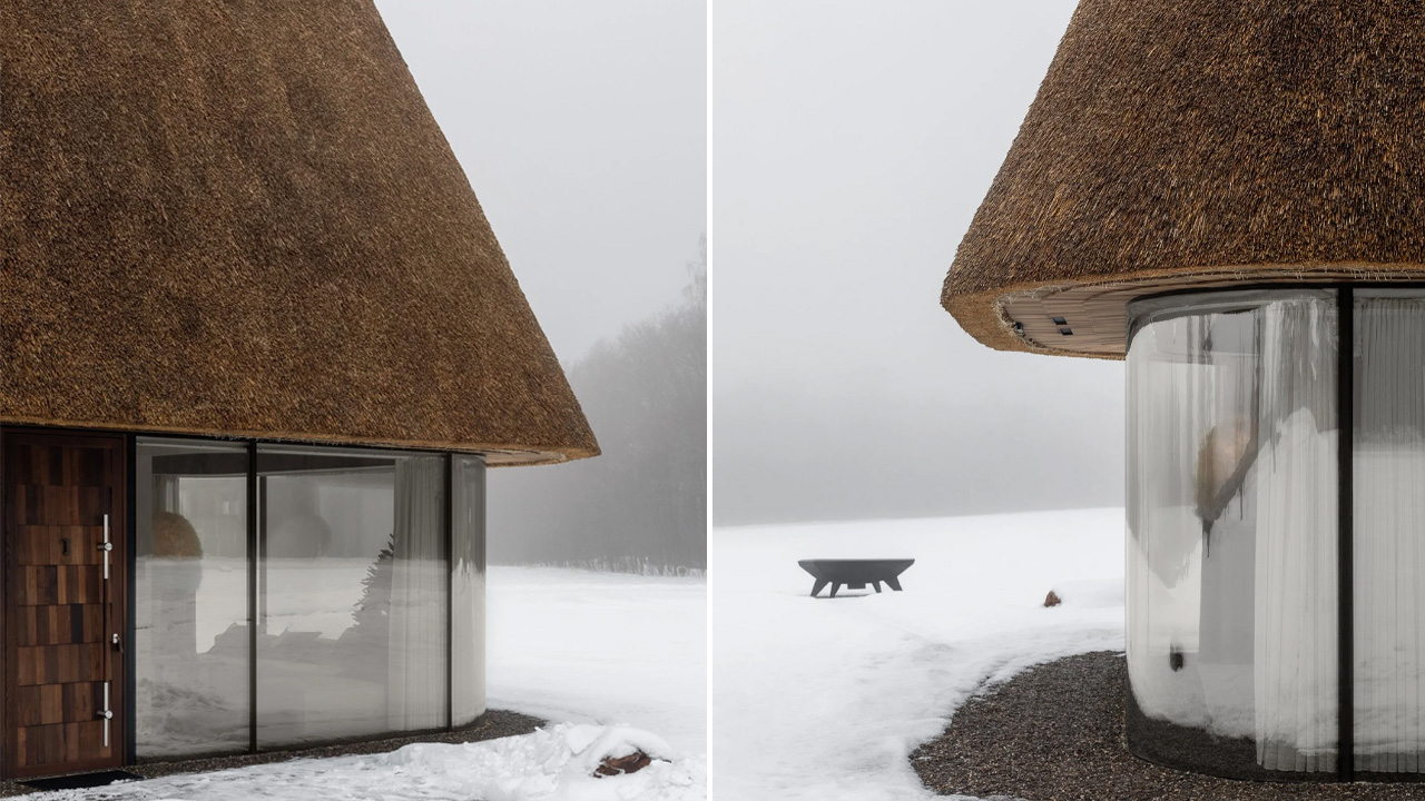 YOD Group Replaces Plastered Walls of Traditional Ukrainian Mazanka With Glass Facades to Make Unique Guesthouses