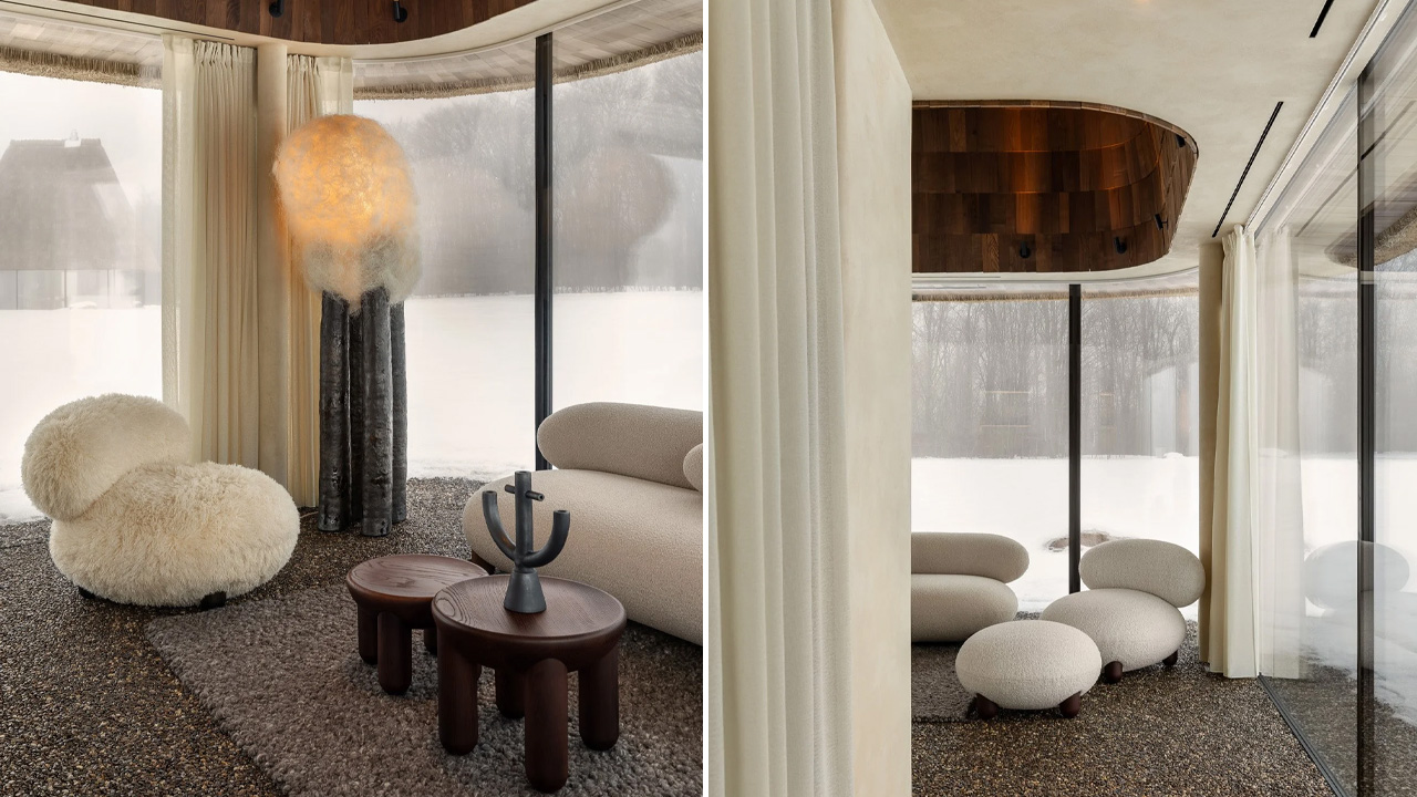 YOD Group Replaces Plastered Walls of Traditional Ukrainian Mazanka With Glass Facades to Make Unique Guesthouses