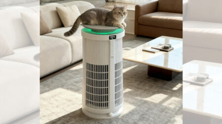 Yaber HEPA Air Purifier for Homes With Pets Keep Allergens at bay
