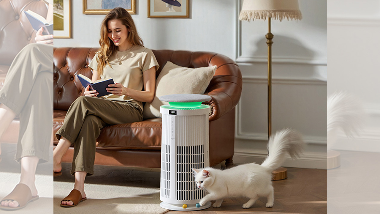 Yaber HEPA Air Purifier for Homes With Pets