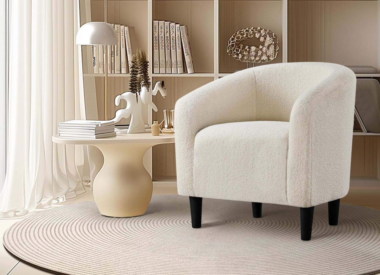 Yaheetech Accent Barrel Chair