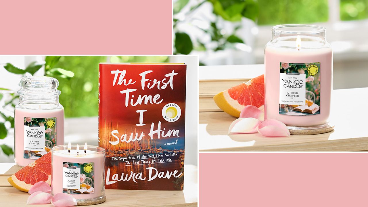 Yankee Candle x Reese’s Book Club collaboration - A fresh Chapter Candle 2