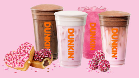 Dunkin' Valentine's Day menu