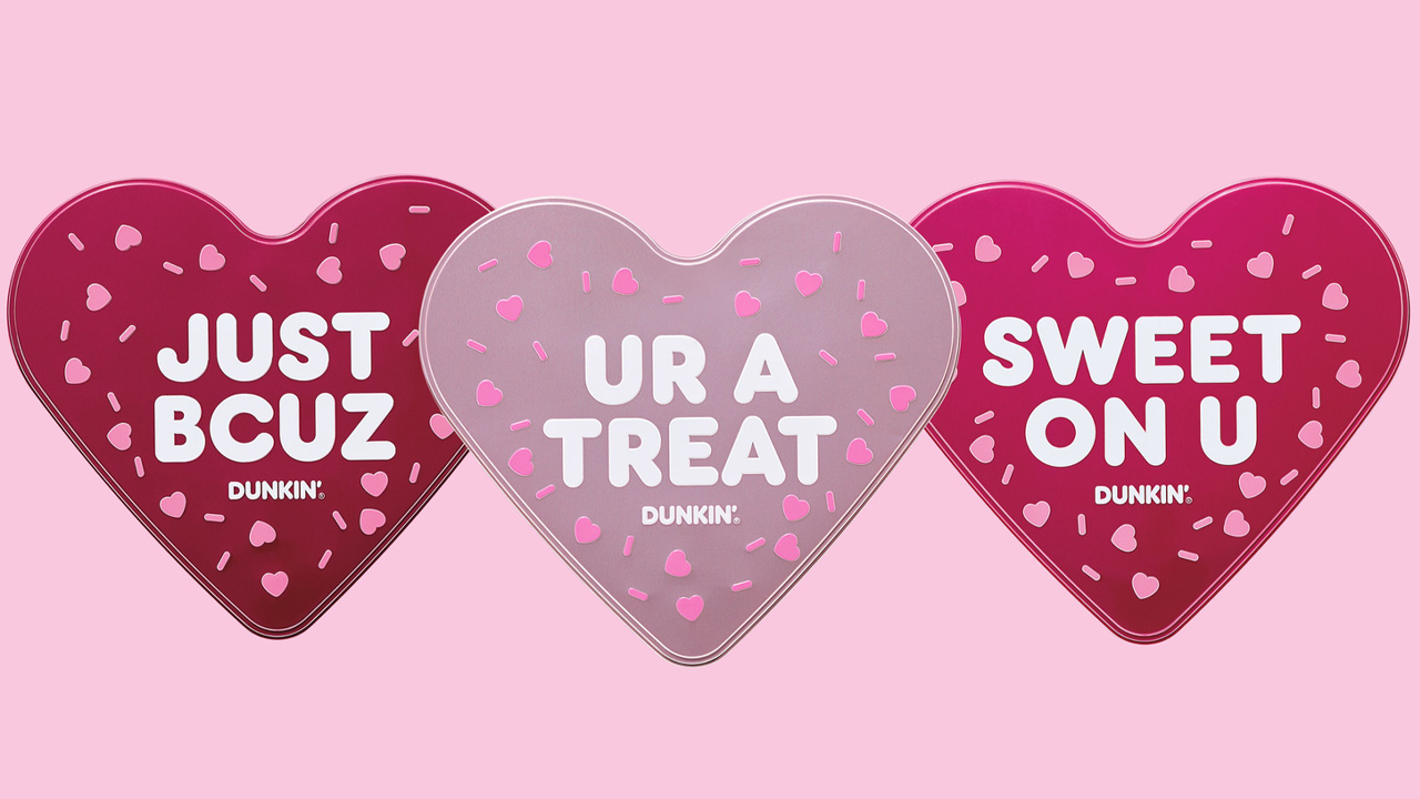 Dunkin' Valentine's Day menu- munchkins