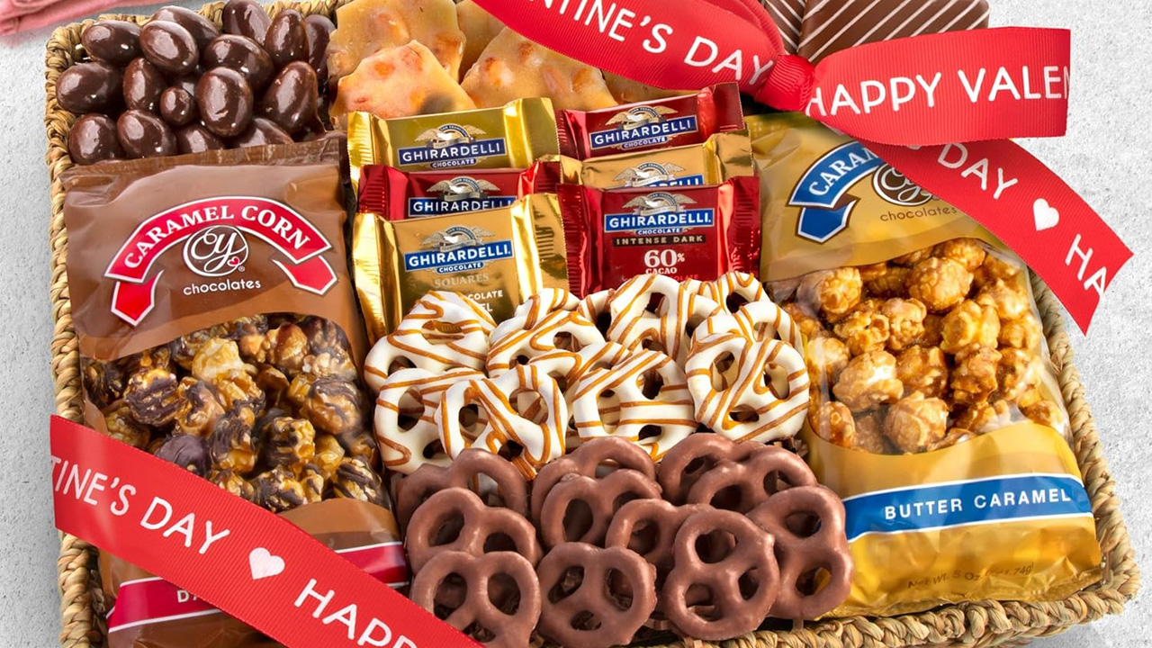 Valentine's Day Food Basket Gifting Option