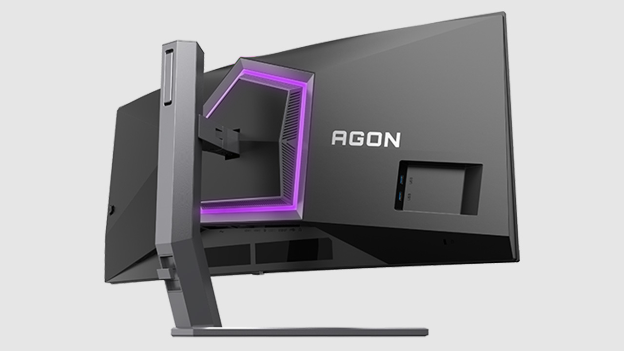 AGON by AOC AGP346UCSD QD-OLED tandem gaming monitor