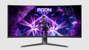 AGON by AOC AGP346UCSD QD-OLED tandem gaming monitor