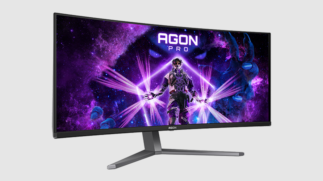 AGON by AOC AGP346UCSD QD-OLED tandem gaming monitor