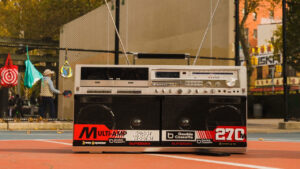 BB-777 Full-Size Dual-Cassette Boombox Revives 80s Nostalgia BB-777 Boombox