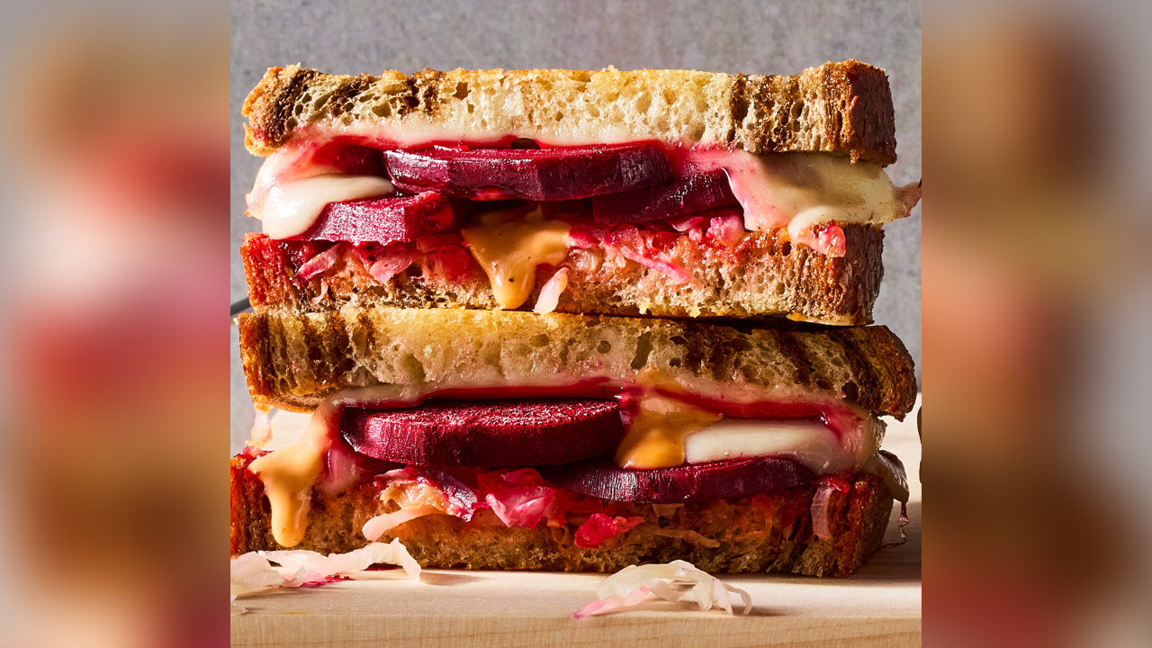 Beet Reuben Sandwich