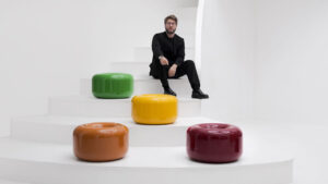 Caramel Collection Evokes Childhood Memories With Candy-Like Bulbous Elements Caramel Collection