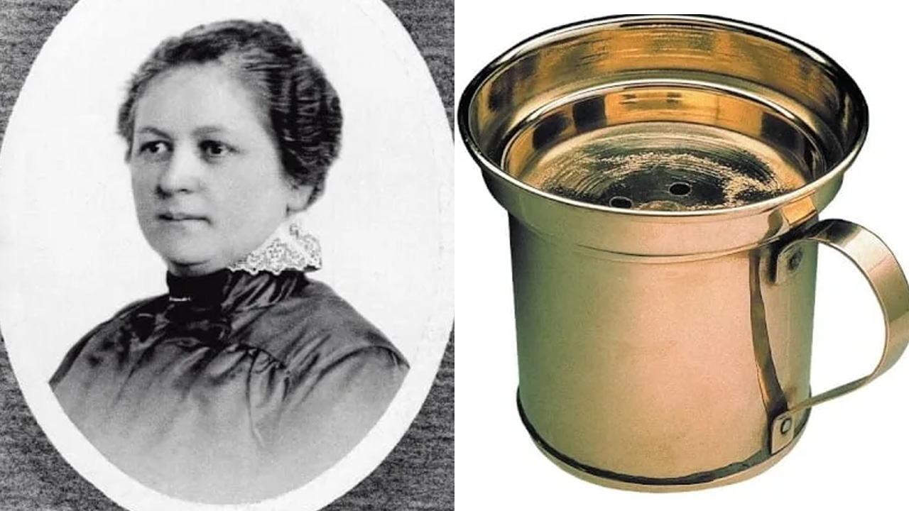 Coffee-Filter-by-Melitta-Bentz---woman-household-device-inventor