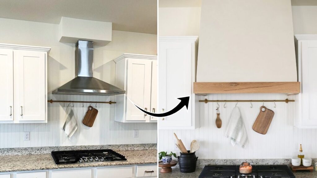 DIY Range hood cover