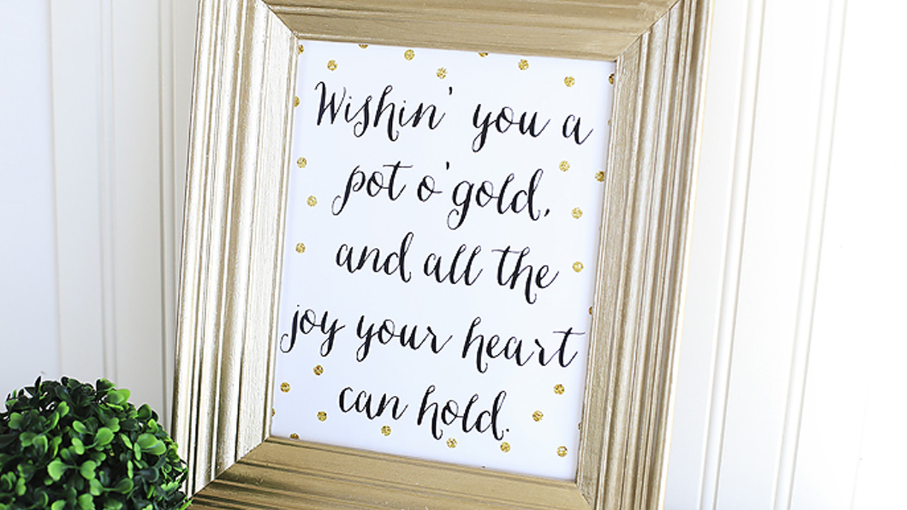 St. Patrick's Day DIY Decorations--3